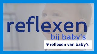 9 reflexen van babys  ontwikkelingspsychologie [upl. by Sirrap]