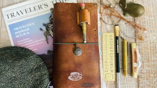 Travelers Company Notebook Setup amp Flip Thru [upl. by Flowers]