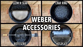 Different Accessories for the Weber Kettle [upl. by Avik]