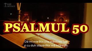 PSALMUL 50  psalt Sebastian Heltianu [upl. by Akino954]