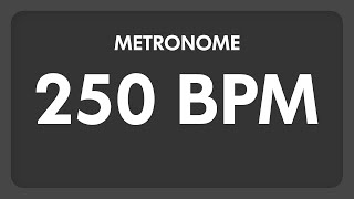 250 BPM  Metronome [upl. by Damour457]