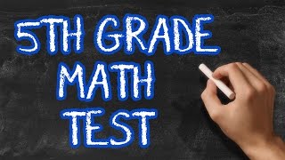 Can You Pass 5th Grade Math [upl. by Welby27]