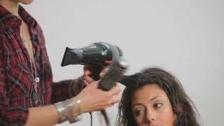 How to Use a Hair Dryer  Cute Hairstyles [upl. by Aicnetroh]