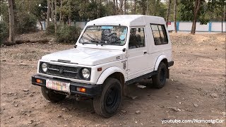 Maruti Suzuki Gypsy KingJimny MG413W 2019  Reallife review [upl. by Ailsun]