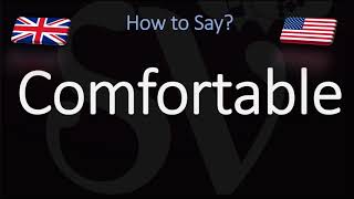 How to Pronounce Comfortable CORRECTLY English American Pronunciation [upl. by Sisely]