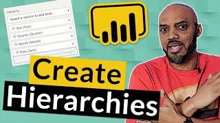 EASILY create a Hierarchy in Power BI Desktop [upl. by Filia]