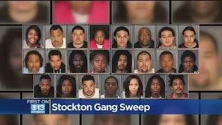 Nearly TwoDozen Caught In Stockton Gang Sweep Including Corrections Officer [upl. by Florin]