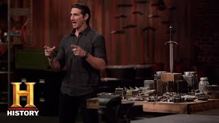 Forged in Fire Damascus Patterned Blades Season 5 Episode 8  History [upl. by Toland]