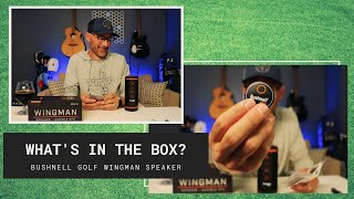 Whats In The Box The Bushnell Golf Wingman Speaker [upl. by Hairem]