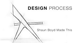 My Furniture Design Process  Shaun Boyd Made This [upl. by Devinne]