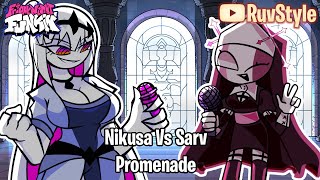 FNF Promenade but Sarv vs Nikusa [upl. by Eidnalem]