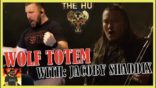 BATTLE SONG  The HU  Wolf Totem feat Jacoby Shaddix of Papa Roach Official Video  REACTION [upl. by Warton]