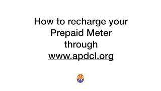 How to recharge your prepaid meter and obtain voucher code online through wwwapdclorg [upl. by Fredel]