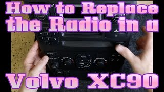 How to replace the radio in the Volvo XC90 [upl. by Missi8]