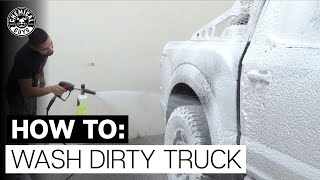 How To Safely Wash Really Dirty Trucks  Chemical Guys [upl. by Wald]