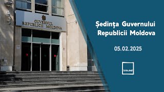 Ședința Guvernului Republicii Moldova din 5 februarie 2025 [upl. by Rojas]