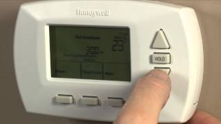 How To  Program a Programmable Thermostat [upl. by Lunneta]