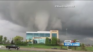 West Omaha tornado the day after [upl. by Kelsy939]