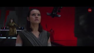 The Last Jedi Snoke Death Scene Kylo Ren and Rey vs Praetorian Guard HD [upl. by Matlick]