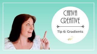 How to Create Gradient Colors in Canva [upl. by Cyrie]