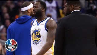 Draymond Green ejected in Warriors win vs Suns  NBA Highlights [upl. by Teirrah906]