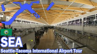 SeattleTacoma International Airport  SEA  Complete Airport Tour [upl. by Elahcim]