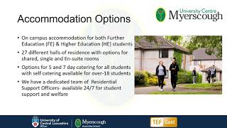 University Centre Myerscough  Accommodation [upl. by Dupin]