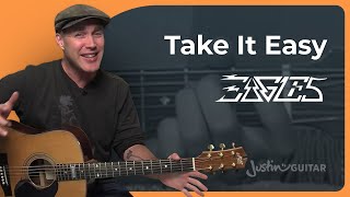 How to play Take It Easy by Eagles  Easy Lesson [upl. by Pegma551]