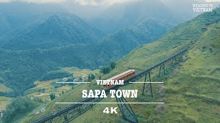 Sapa Vietnam By Drone 4K [upl. by Boardman288]