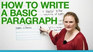 How to write a basic paragraph [upl. by Adiaj]