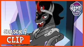 King Sombra Takes Over the Crystal Empire The Beginning of the End  MLP FiM HD [upl. by Ramilahs]