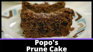 Prune Cake  Old Time Favorite  MOIST and DELICIOUS Recipe [upl. by Tan]