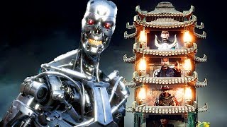 Mortal Kombat 11 Terminator T800 Gameplay Klassic Tower Walkthrough No Commentary [upl. by Etty]