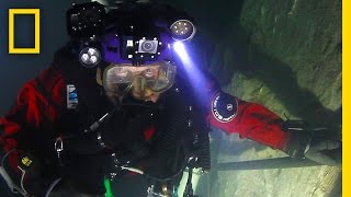 First Look Go Inside the World’s Deepest Underwater Cave  National Geographic [upl. by Moe]