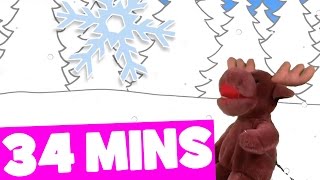 Counting Snowflakes Song  34 mins Songs Collection for Kids [upl. by Retha]