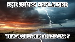 End Times Explained Great Tribulation AntiChrist Ascension of Christ Mt of Olives Rapture [upl. by Orola]