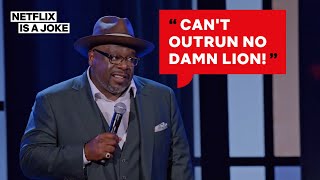 Cedric The Entertainer Could Tame A Lion If He Wanted To  Netflix Is A Joke [upl. by Zzabahs]