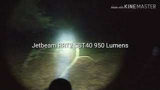 Jetbeam RRT2 SST40 950 lumens [upl. by Helsell]