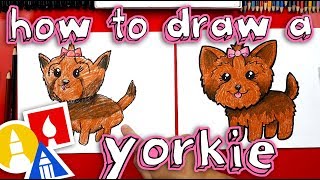 How To Draw A Yorkie [upl. by Naired]