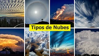 TIPOS DE NUBES  AprendeMeteorología [upl. by Nuawaj]