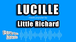 Little Richard  Lucille Karaoke Version [upl. by Bumgardner]