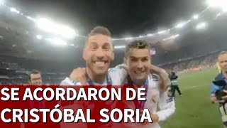 Ramos y Cristiano le dedicaron a Soria el ¿Dónde está serresiete  Diario AS [upl. by Mariele851]