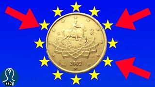 MONETE euro RARE  50 centesimi di VALORE  curiosità numismatica [upl. by Arahsak511]