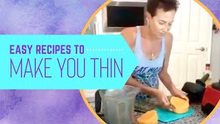 Easy Recipes to Make You Thin  Chef AJ Live [upl. by Meelas]