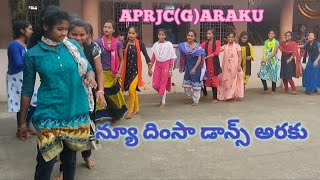 APRJC G ARAKU DIMSA DANCE AP IN INDIA [upl. by Fonville]