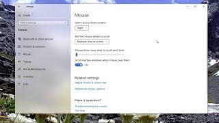 How to Swap Left and Right Mouse Buttons on Windows 10 [upl. by Birgitta]