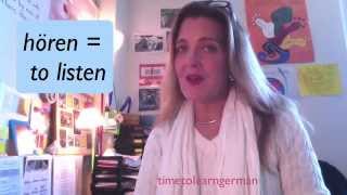 German Pronunciation How to pronounce the German word quothörenquot [upl. by Heisel]