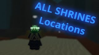 All Shrines Locations  Deepwoken [upl. by Wolfram]