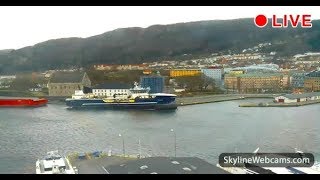 Live Webcam Bergen  Norway [upl. by Itnahs]