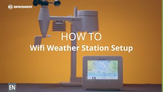 HOW TO  How do I set up my WIFI Weather Centre [upl. by Solitta611]